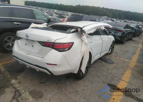 2021 Nissan Sentra Sv Xtronic Cvt из США, поврежденный, VIN 3N1AB8CV3MY271573